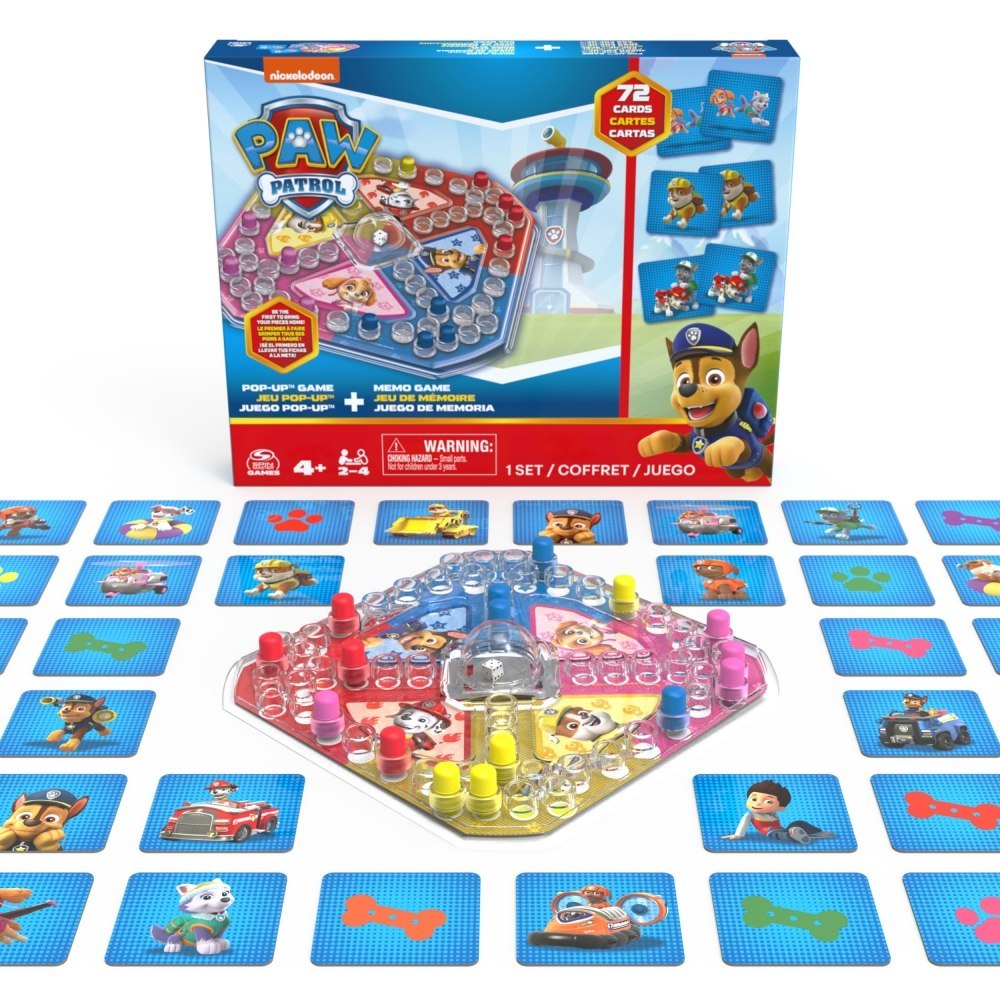 SPIN GRA PAW PATROL MEMORY&POP UP 6066833 PUD6 SPIN MASTER